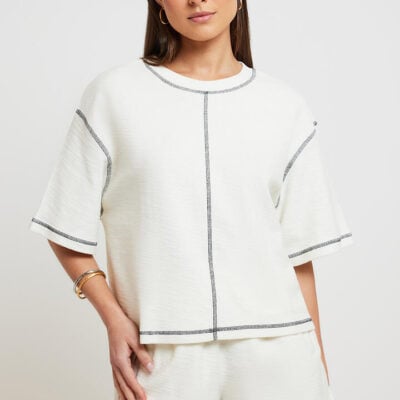 Nude Lucy Sutton Tee Salt
