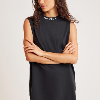 Ena Pelly Kylie Tank Dress Vintage Black