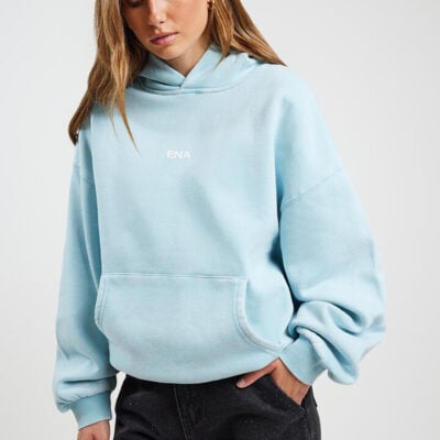 Ena Pelly Nostalgia Hoodie Clear Blue