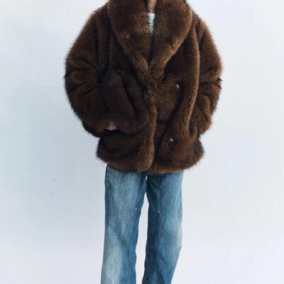 Blanca Eddy Fur Coat Brown