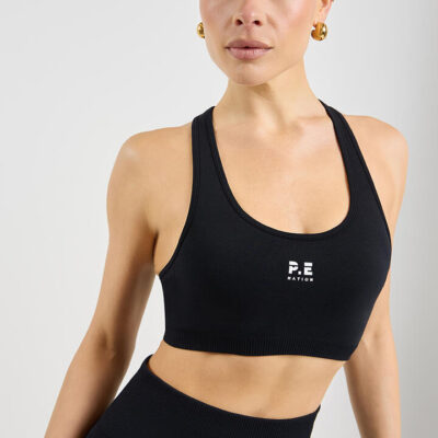 P.E Nation Restore Seamless Sports Bra Black