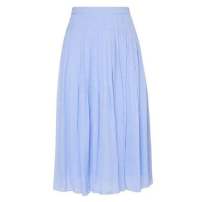 David Lawrence Tarnie Pleat Skirt