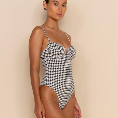 Elce Escape Underwise One Piece Houndstooth