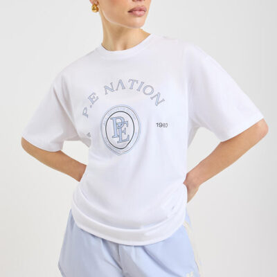 P.E Nation Voyage Tee Optic Optic White