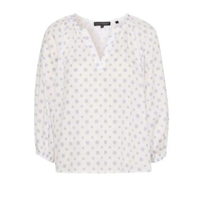 David Lawrence Moses Cotton Blouse