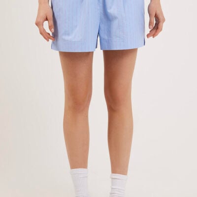 Ode Taylor Elasticsed Waist Short Cornflower Chili