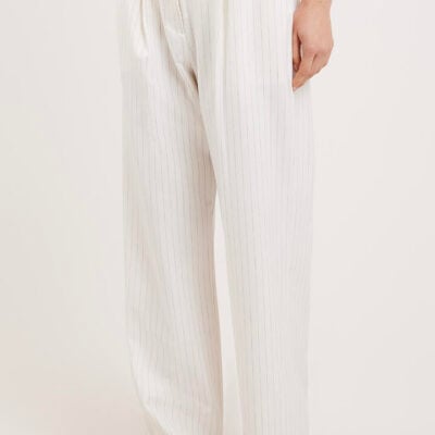 Ode Glane Tailored Pant Soft White