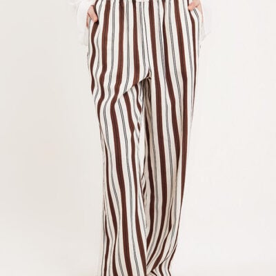 Liido Miller Pants Brown Stripe