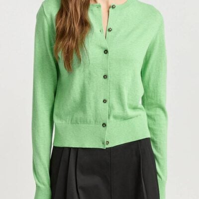 Toorallie Fine Crew Cardigan