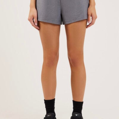 Felle Tailored Shorts Mid Grey