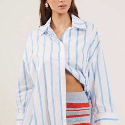 Elce Ryan Shirt Sky Stripe