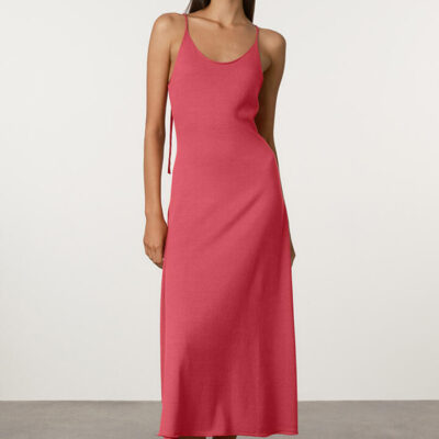 Zulu And Zephyr Berry Knit Tie Dress