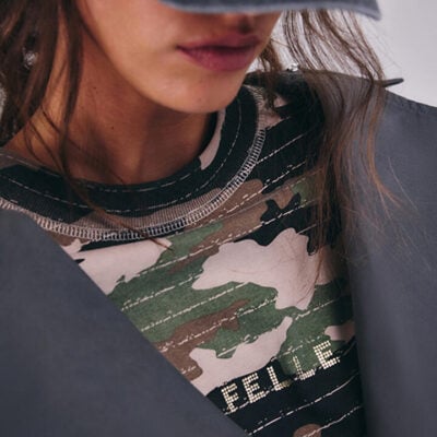 Felle Short Sleeve Tee Textured