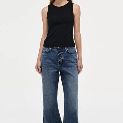 Neuw Denim Coco Relaxed Denim Jean Mid Vintage Indigo