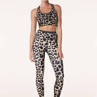 P.E Nation Vita Full Length Legging Leopard Print / Tarmac Leop