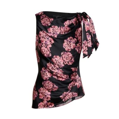 David Lawrence Delanie Sleeveless Silk Top