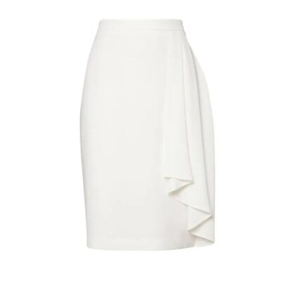 David Lawrence Verna Crepe Skirt