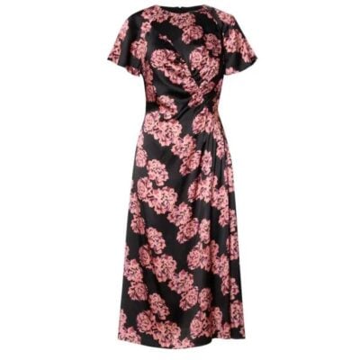 David Lawrence Delanie Silk Dress