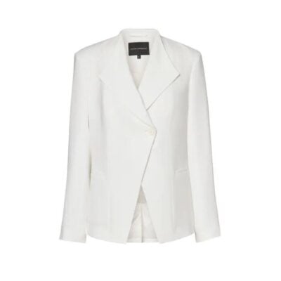 David Lawrence Verna Crepe Jacket