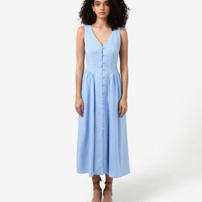 FORCAST Kendal Linen Blend Dress