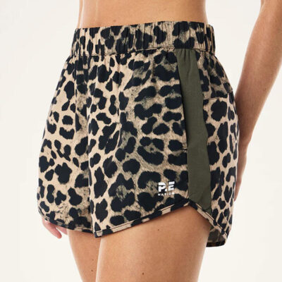 P.E Nation Venture Short Leopard Print / Tarmac Leop