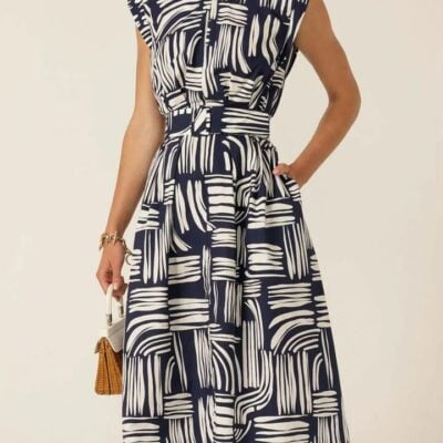 Sacha Drake Clermont Fit and Flare Dress