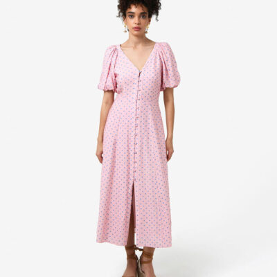 FORCAST Almeria Polka Dot Dress