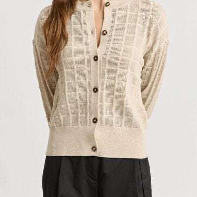 Toorallie Open Stitch Cardigan