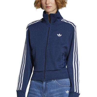 Adidas Firebird Adicolor Knit Track Top Night Indigo/White