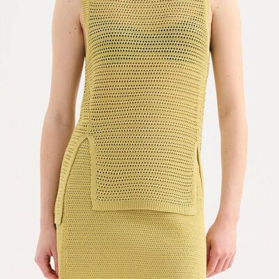 Nude Lucy Marlo Knit Top Kiwi