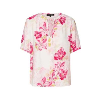 David Lawrence Argon Linen Blend Blouse