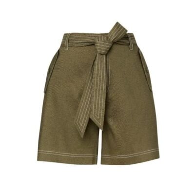 David Lawrence Cabello Stretch Linen Short