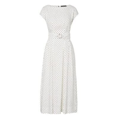 David Lawrence Sundara Linen Blend Dress