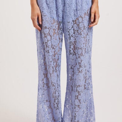Ode Hadley Lace Pants Grapemist
