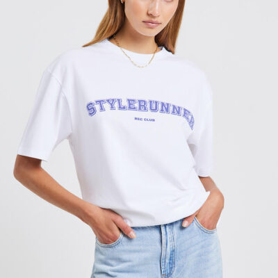 Stylerunner SR Rec Club Tee Bright White