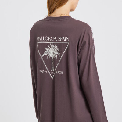 Stylerunner Mallorca Spain Long Sleeve Tee Walnut