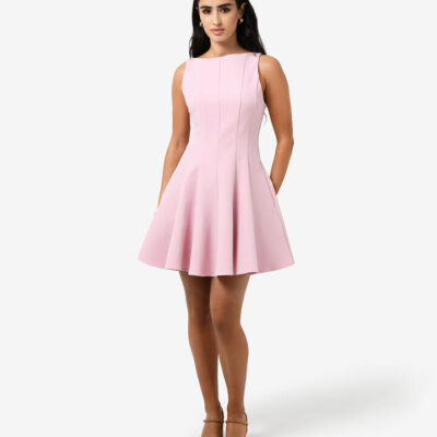 FORCAST Sandy Panel Mini Dress