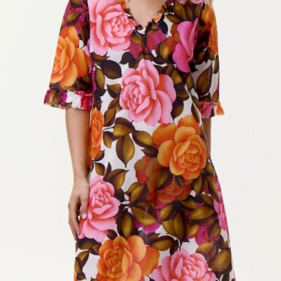ONE SEASON MIDDY INDI DRESS