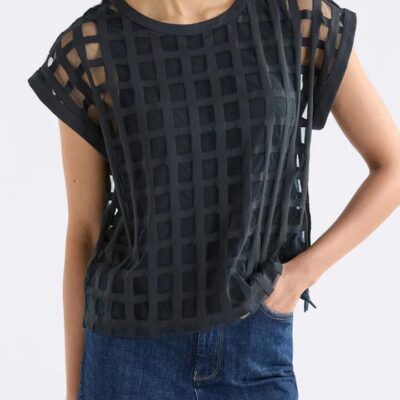 Elk Grid Burnout Top