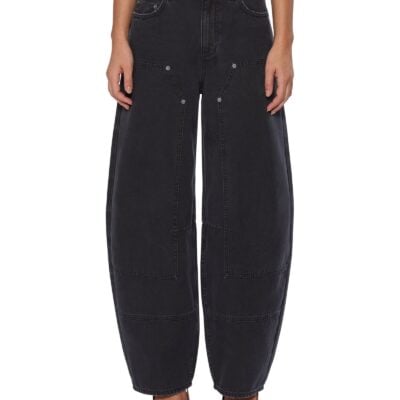 BARREL JEAN CARPENTER BLACK