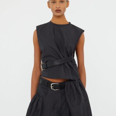 Christopher Esber | Locus Belted Taffeta Tank
