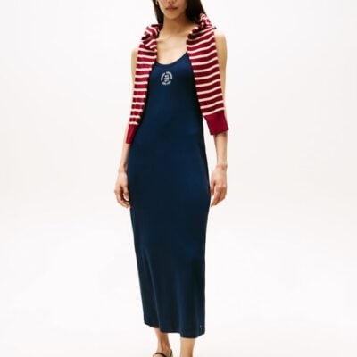 Ribbed Tank Midi Dress