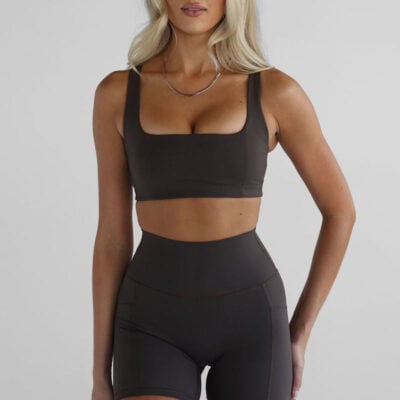 SCULPT Shape Crop - Dark Chocolate