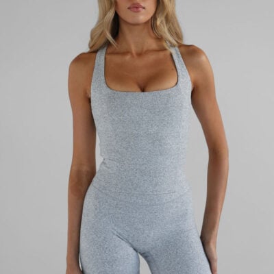 Shape Tank - Marl Grey