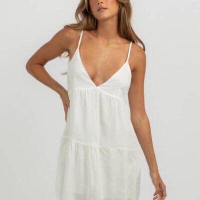 Rhythm Classic Tiered Mini Dress