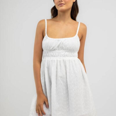 Rhythm Fae Broderie Mini Dress