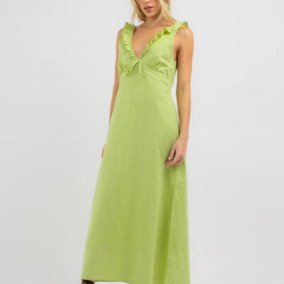 Rhythm Mila Ruffle Maxi Dress