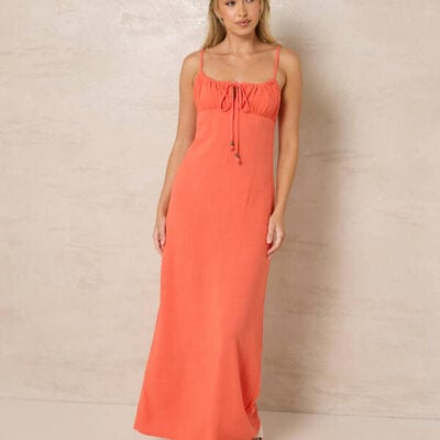 Rhythm Austin Gathered Maxi Dress