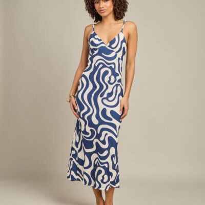 Rhythm Waverly Bias Cut Midi Dress