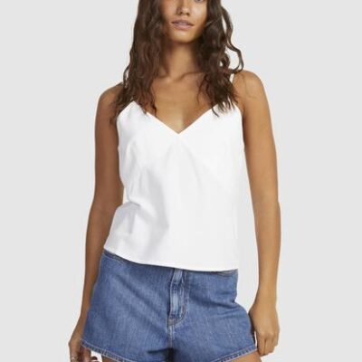 Roxy Santorini Cami Top Bright White